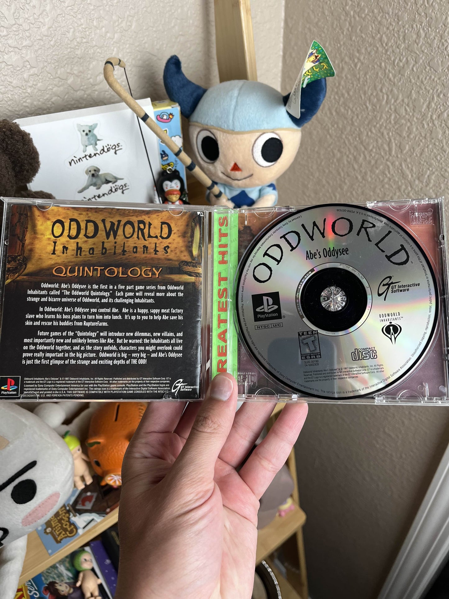 Oddworld Abe's Oddysey PS1 CIB