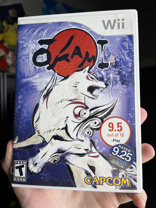 Okami Wii CIB Rare Misprint