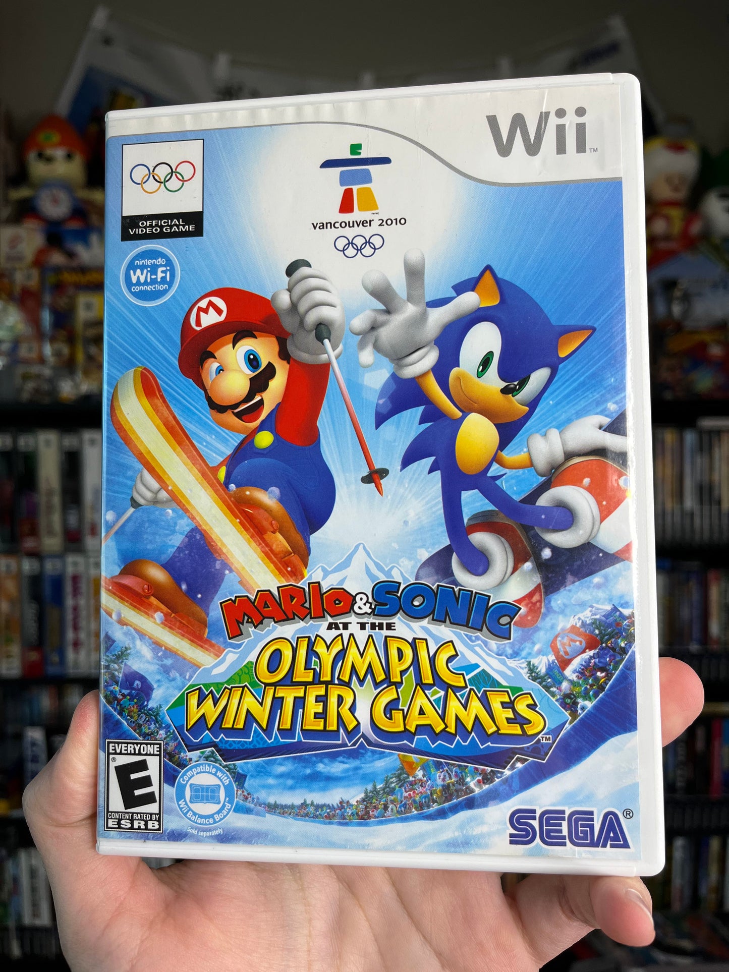 Mario & Sonic at the Olympic Winter Games Wii CIB