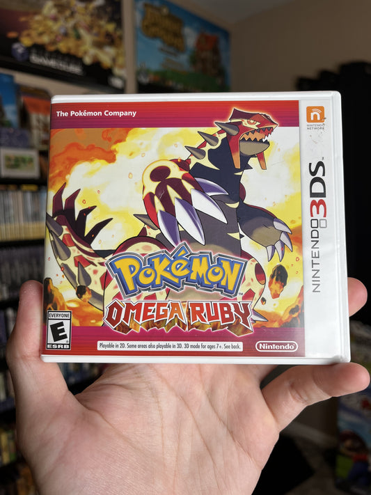 Pokemon Omega Ruby 3DS CIB Clean