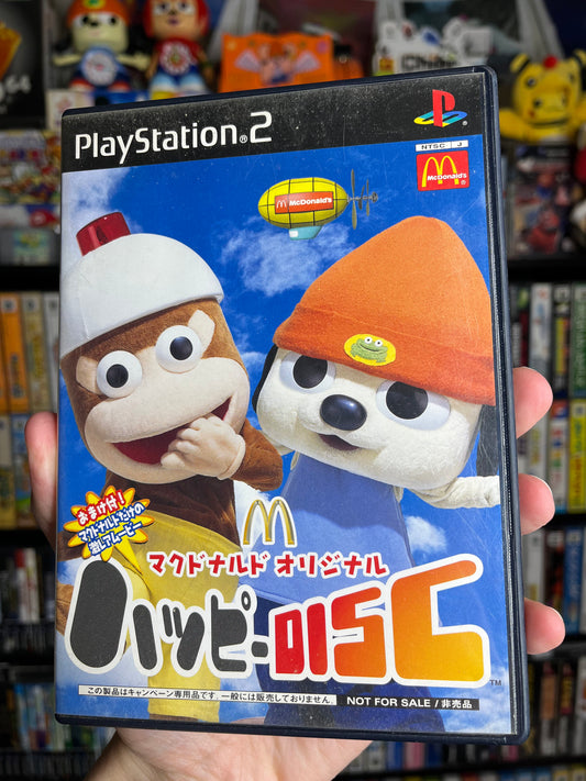 Japanese McDonald's Ape Escape/Parappa the Rapper PS2 Promo Disc