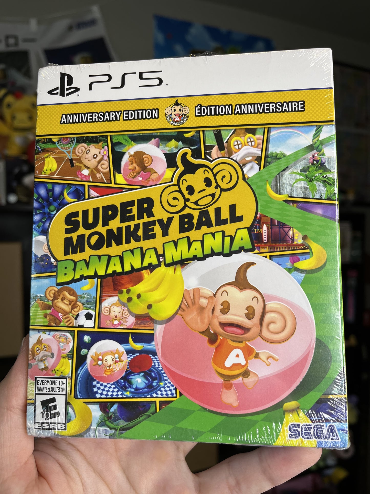 Super Monkey Ball Banana Mania Anniversary Edition PS5 Sealed