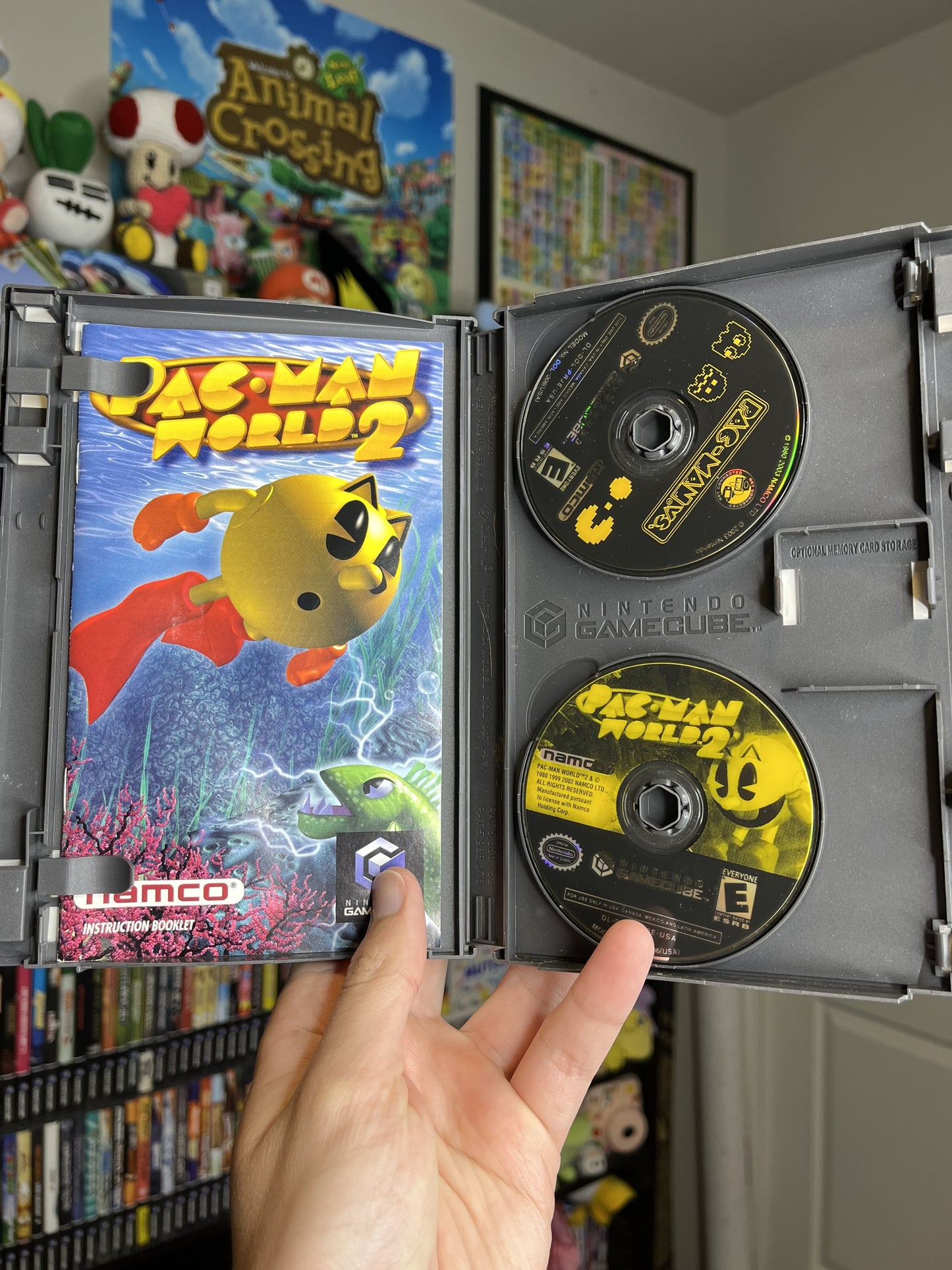 Pac-Man Vs. & Pac-Man World 2 GameCube CIB