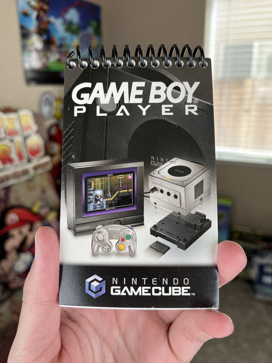 GameCube Gameboy Player Promotional Mini Notepad