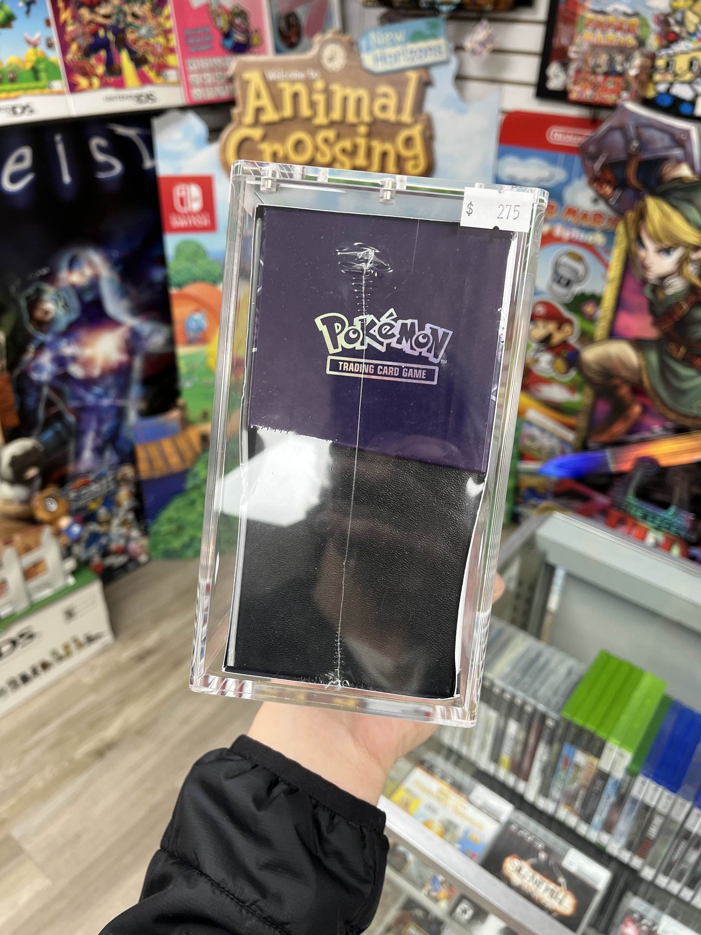 Pokemon Paldean Fates ETB Sealed W/ Box Protector!