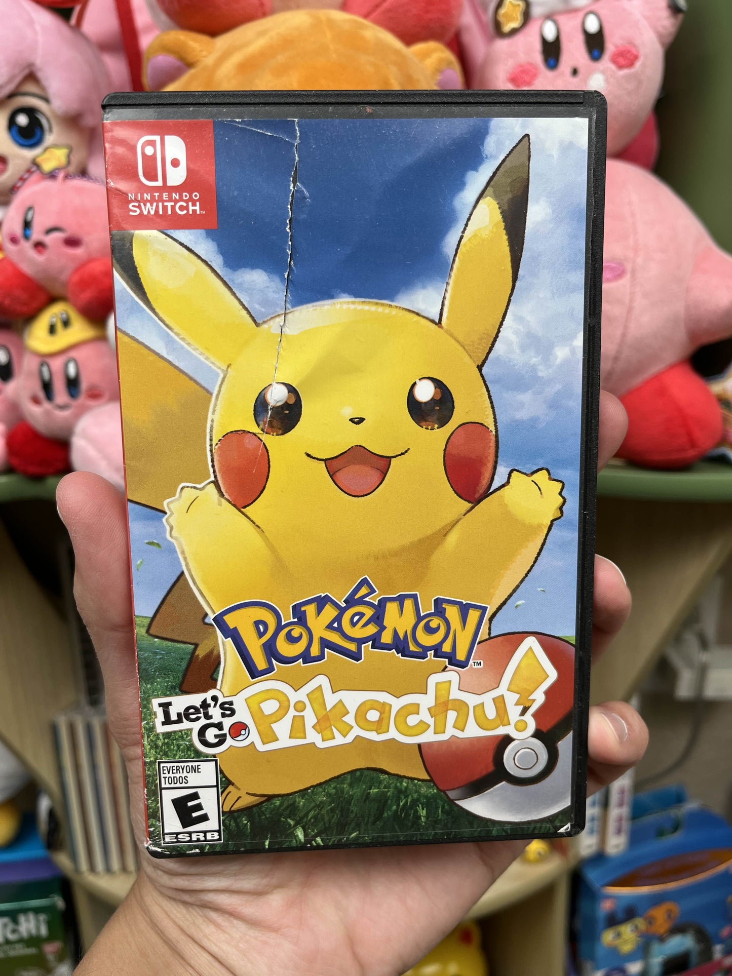 Pokemon Let's Go Pikachu Switch