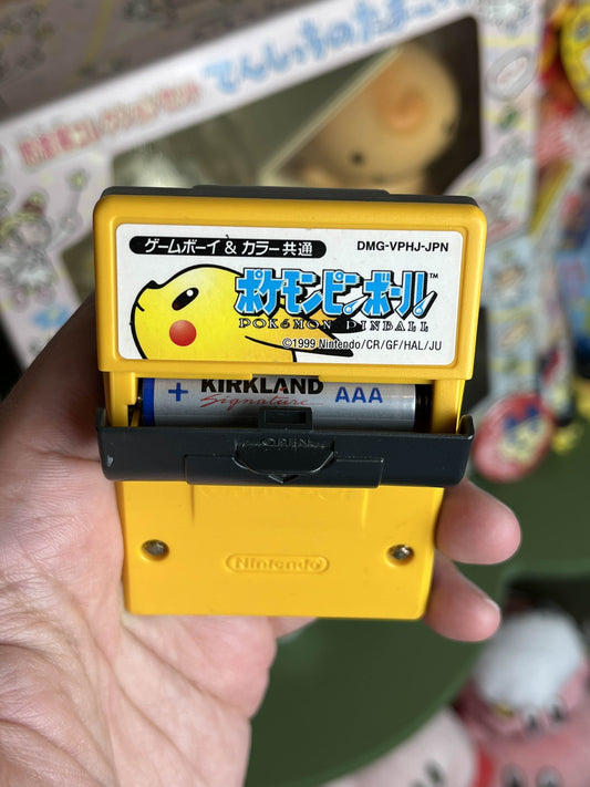 Pokemon Pinball Japanese GameBoy Cart Authentic