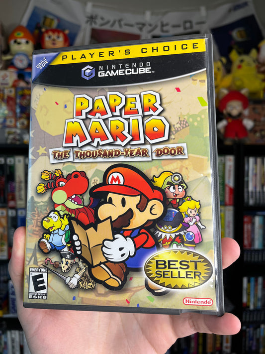 Paper Mario The Thousand Year Door GameCube CIB