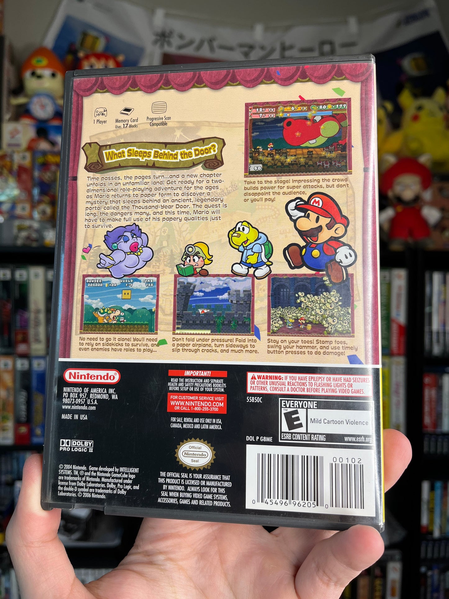 Paper Mario The Thousand Year Door GameCube CIB