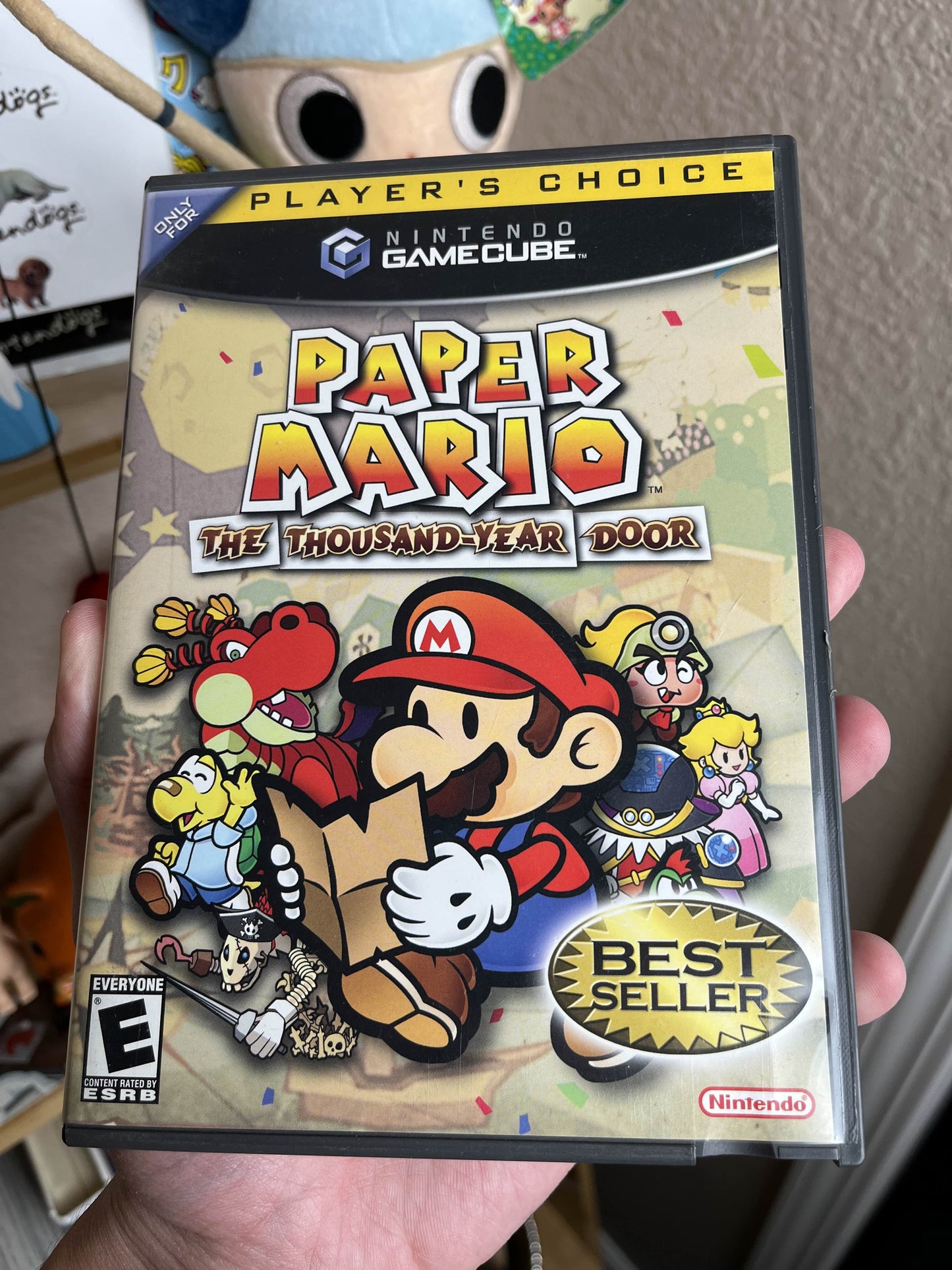 Paper Mario The Thousand Year Door GameCube CIB Clean