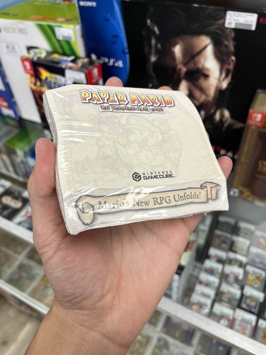 Paper Mario Thousand Year Door Promotional Pre-Order Sticky Notepad