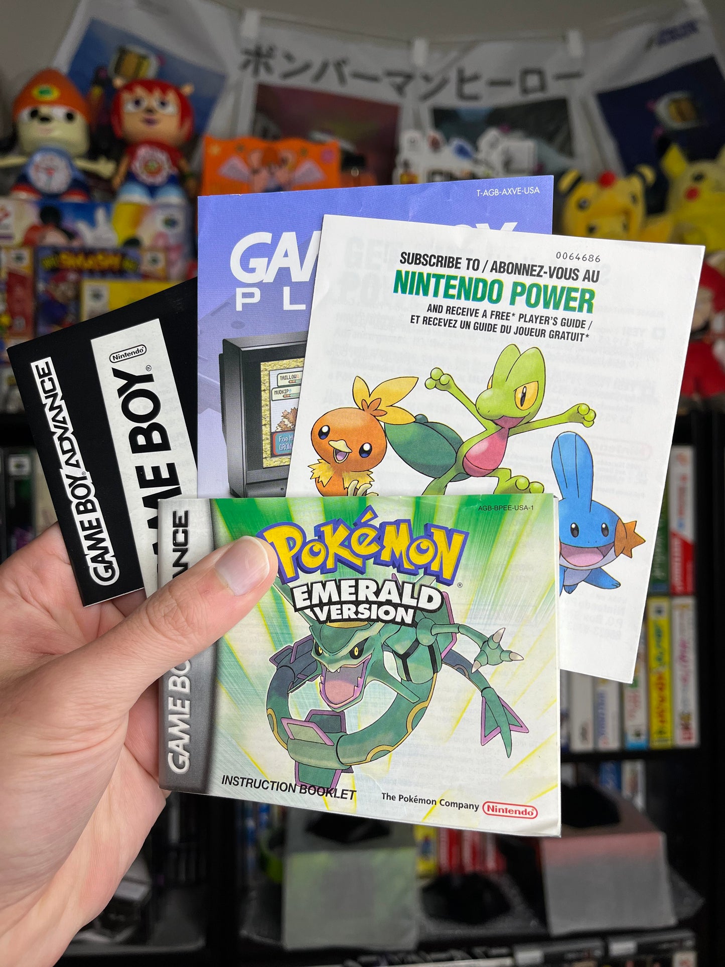 Pokemon Emerald GBA CIB Clean