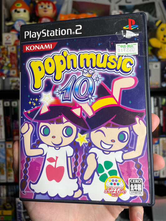 Pop'n Music 10 JP PS2 CIB