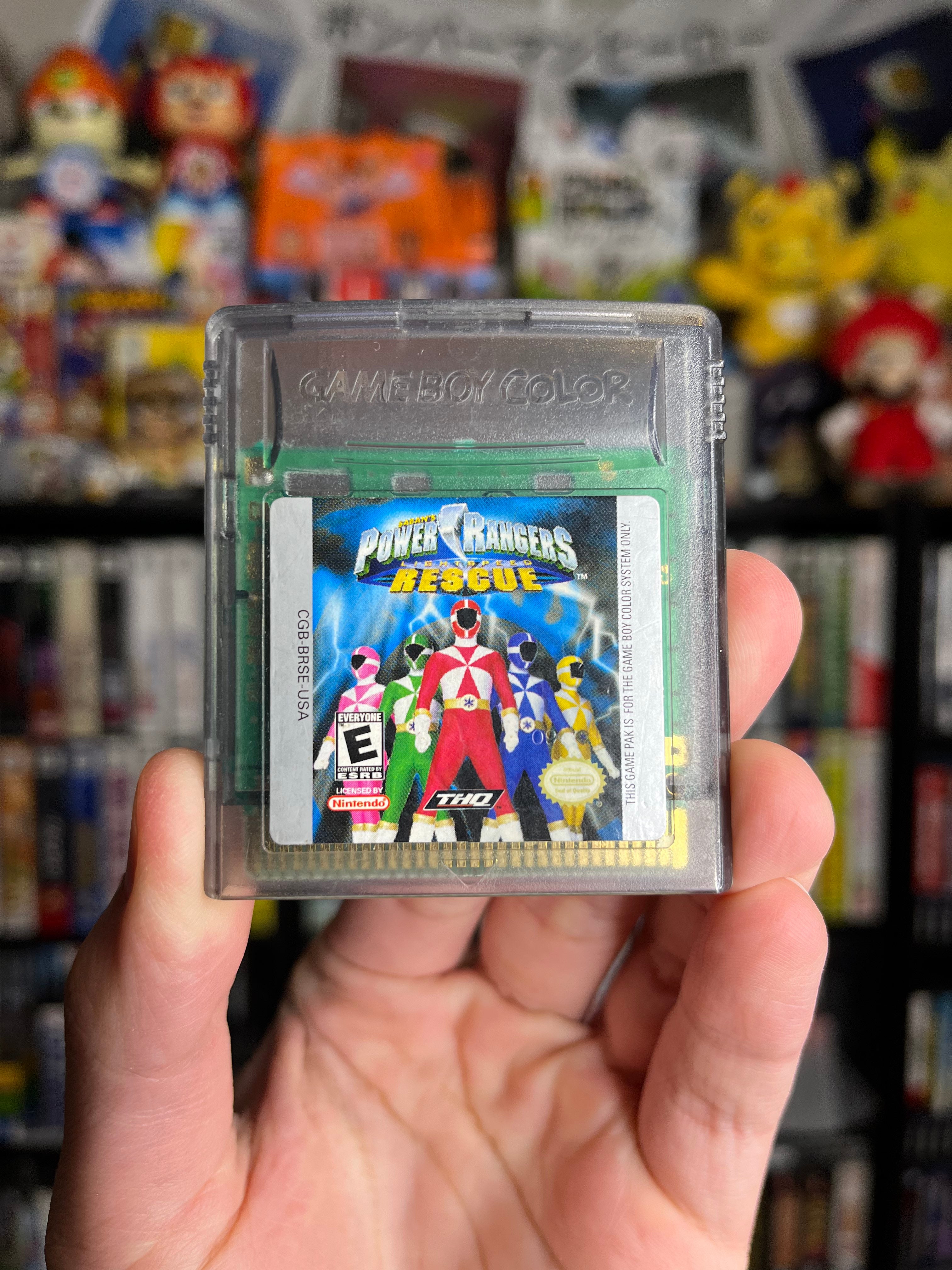 Nintendo high quality Gameboy Power Rangers Rescue