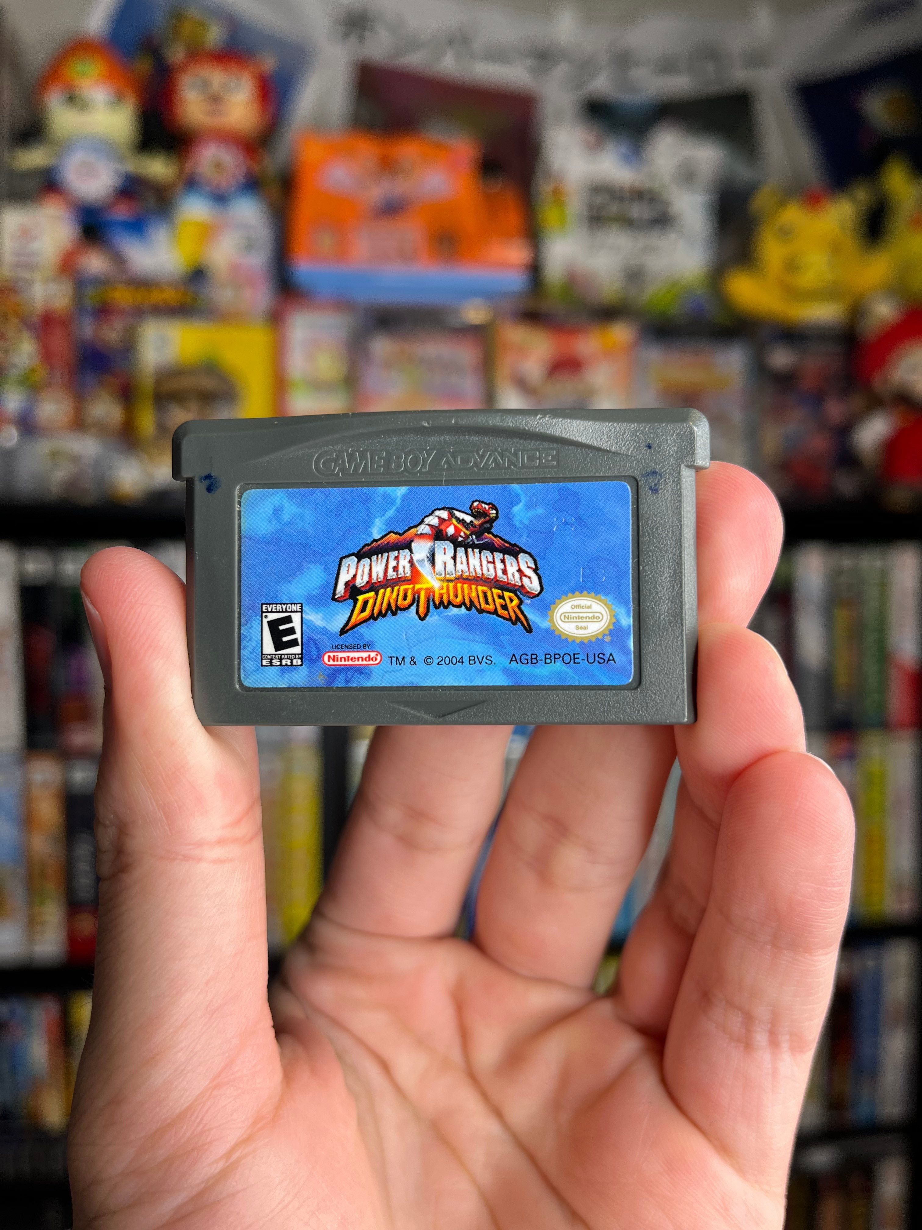 Power Rangers Dino Thunder GameBoy Advance – CakeHoarder Games