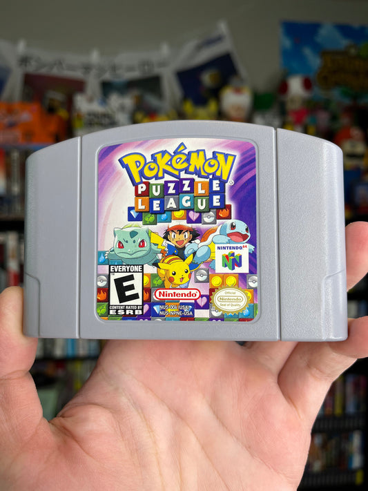 Pokemon Puzzle League N64 Clean Authentic