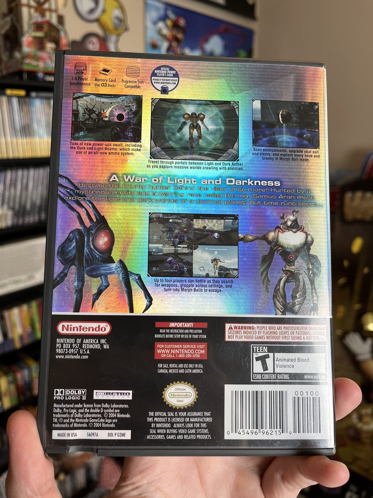 Metroid Prime 2 GameCube CIB Clean