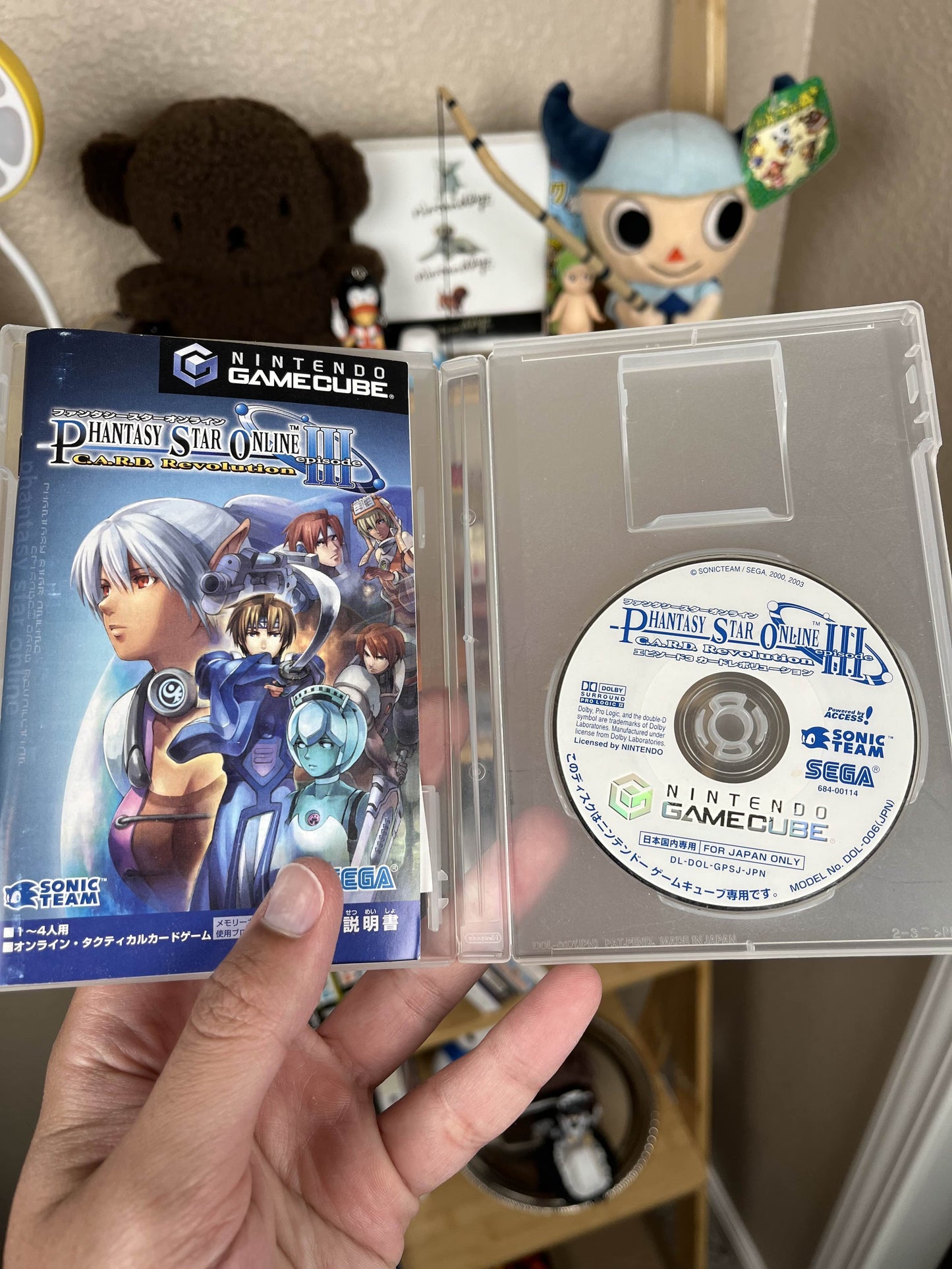 Phantasy Star Online III C.A.R.D. Revolution Japanese GameCube Boxed