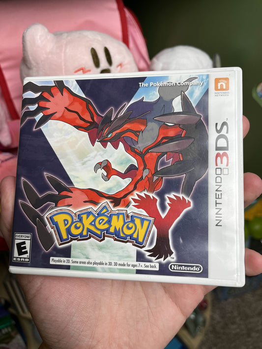 Pokemon Y 3DS CIB Clean