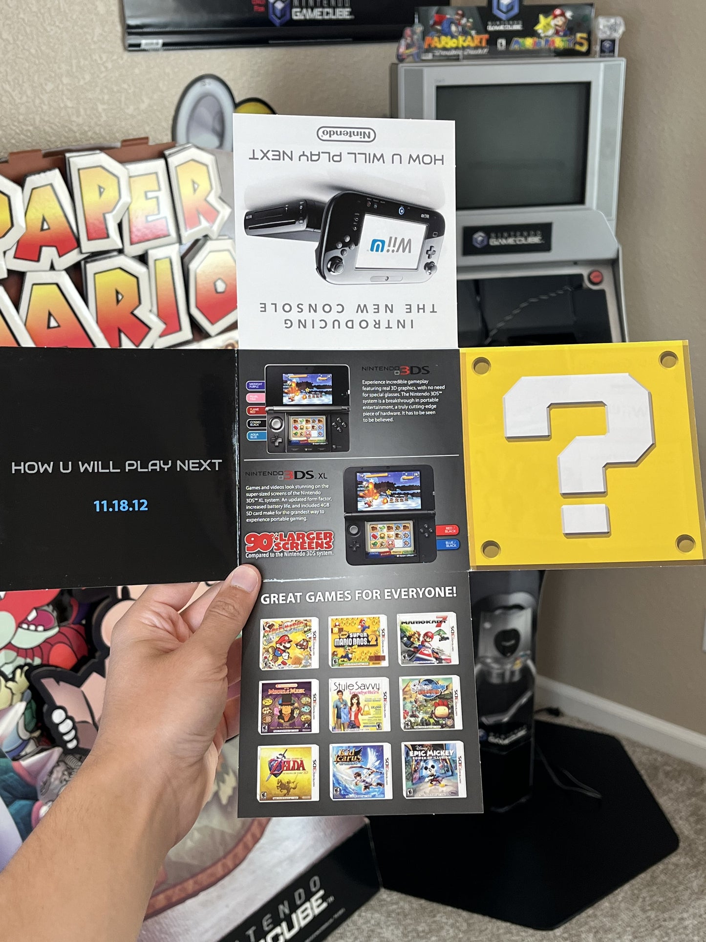 3DS/Wii U Era Promo Foldout ? Block