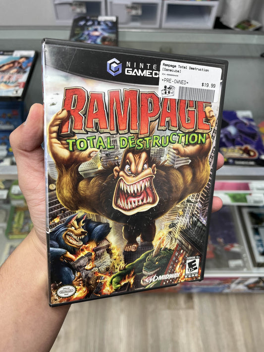 Rampage Total Destruction GameCube Complete