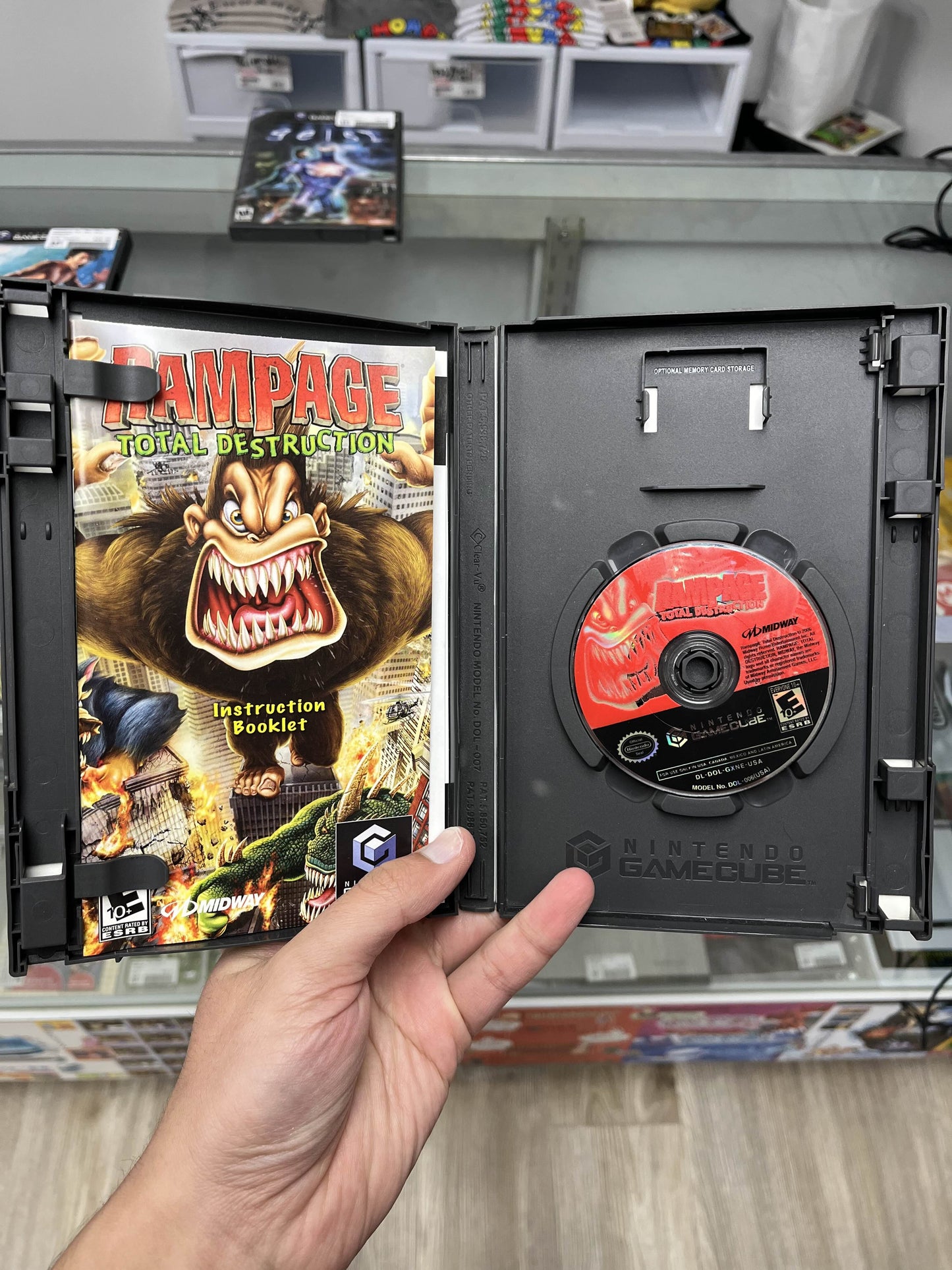 Rampage Total Destruction GameCube Complete