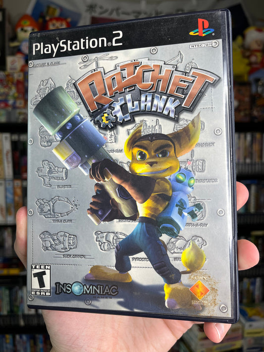 Ratchet & Clank PS2 W/ Poster