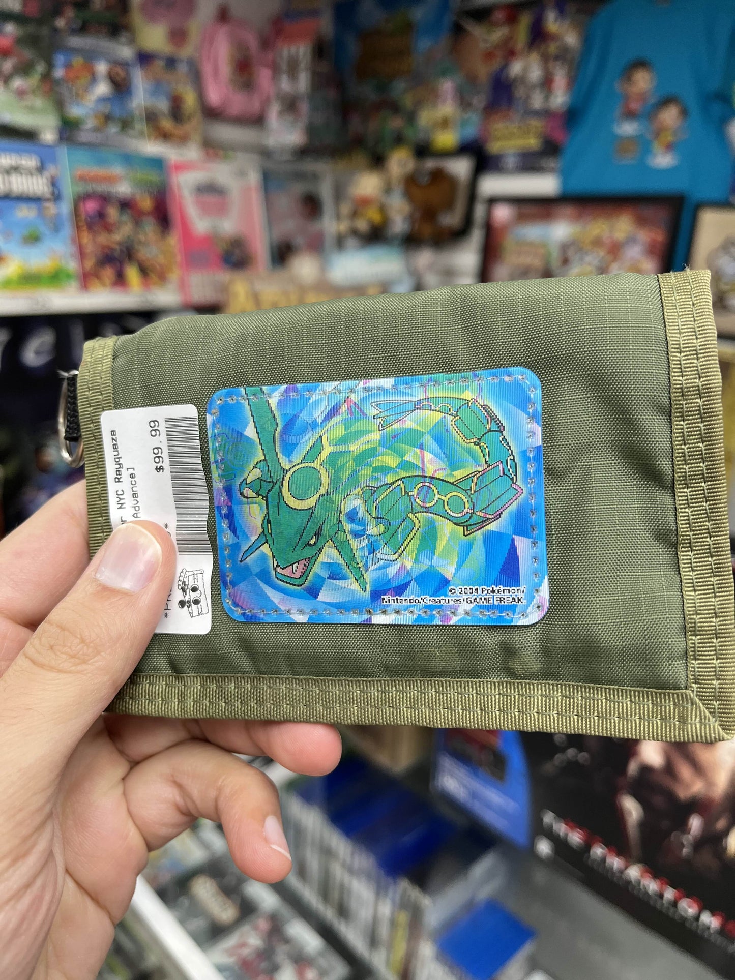 2004 Rayquaza Pokemon Center NYC Wallet *RARE*