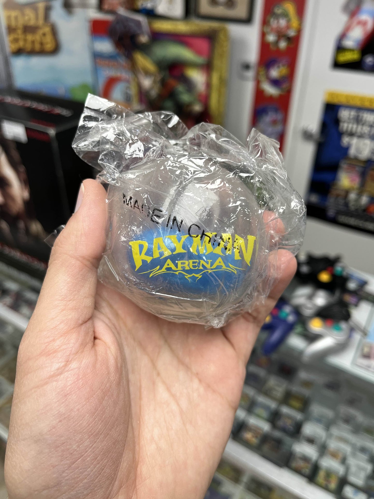 Rayman Arena GameCube Promotional Squishy Ball *New* SUPER RARE