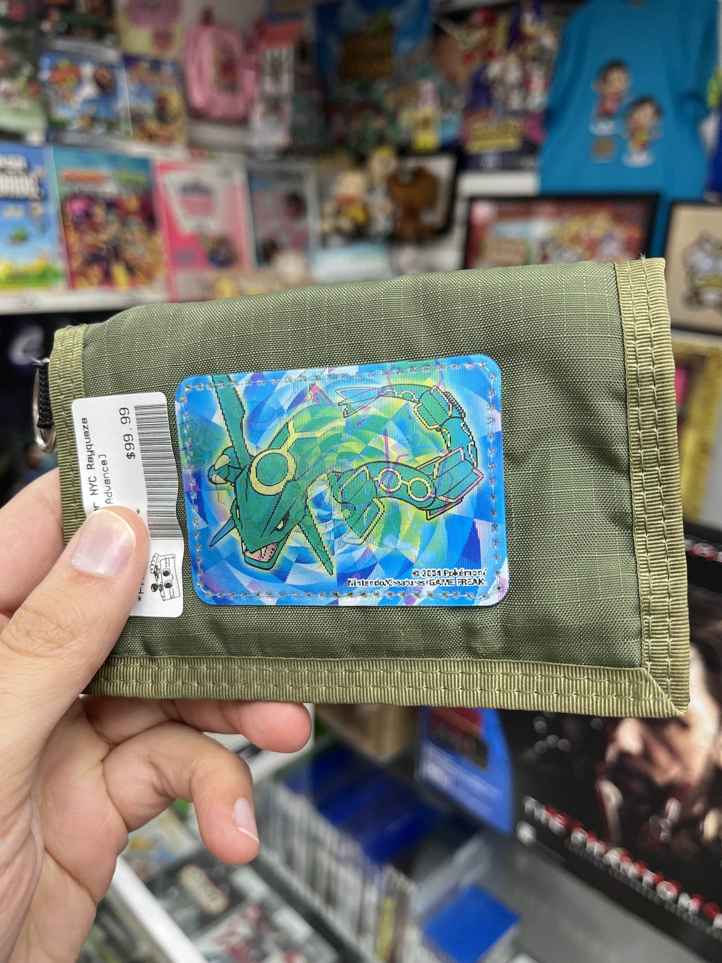 2004 Rayquaza Pokemon Center NYC Wallet *RARE*