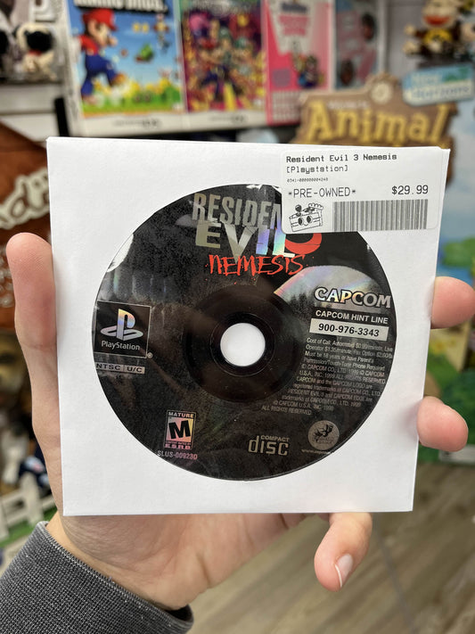 Resident Evil 3 Nemesis PS1
