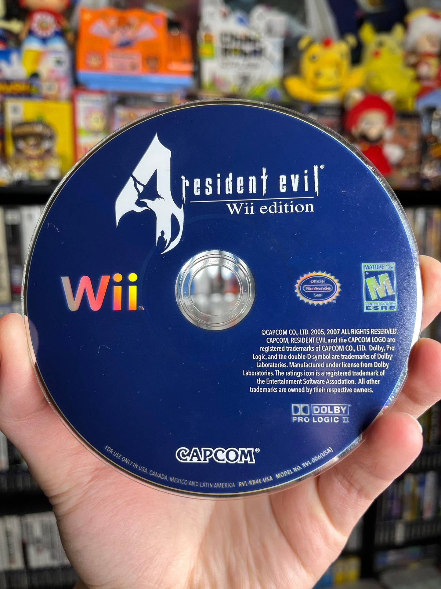 Resident Evil 4 Nintendo Wii Disc Only