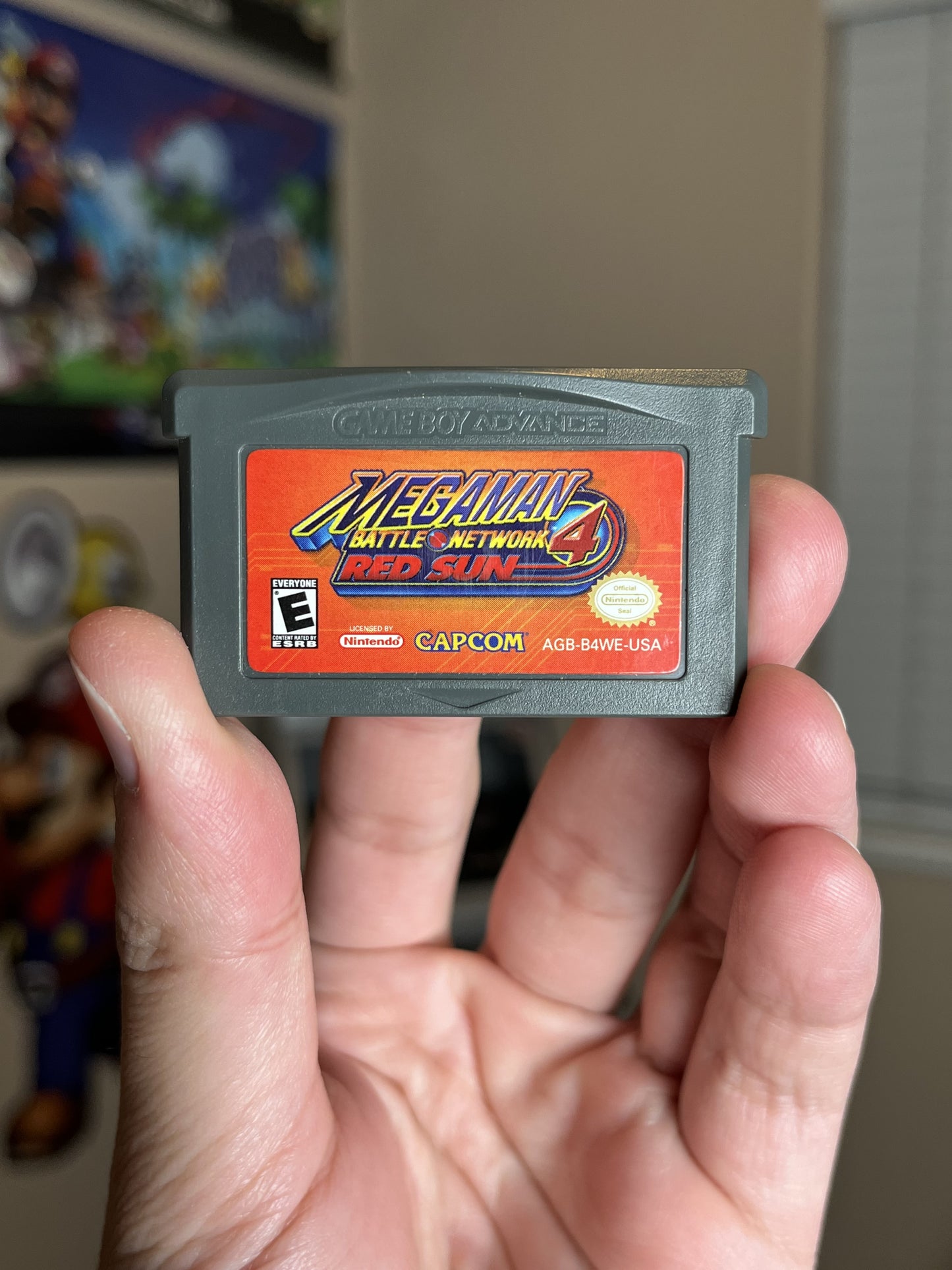 Megaman Battle Network 4 Red Sun GBA Tested