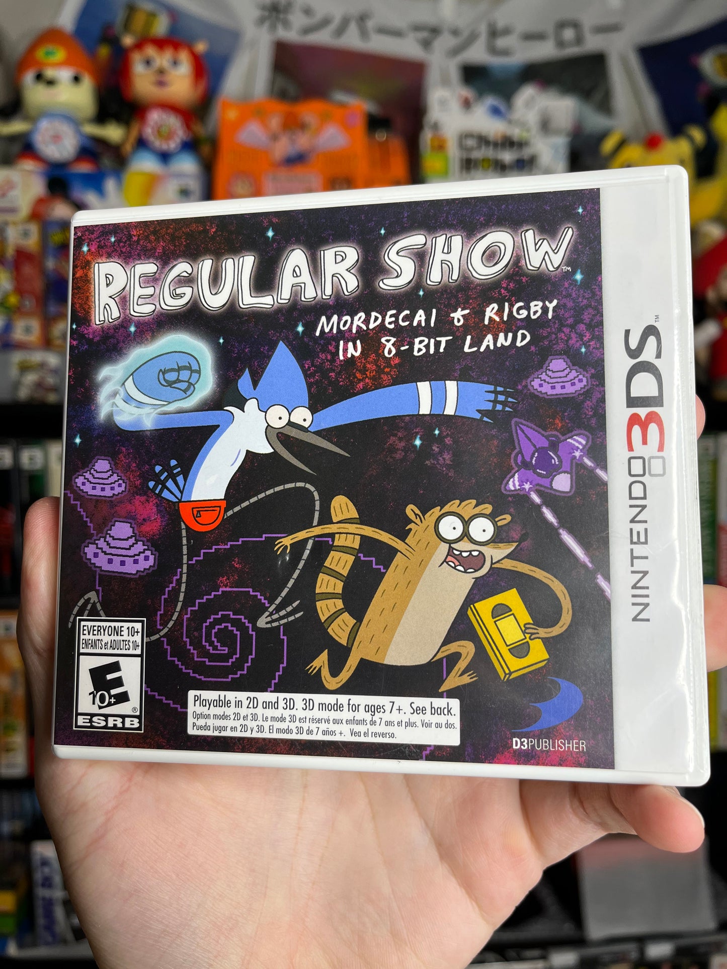 Regular Show Mordecai & Rigby in 8-Bit Land 3DS CIB