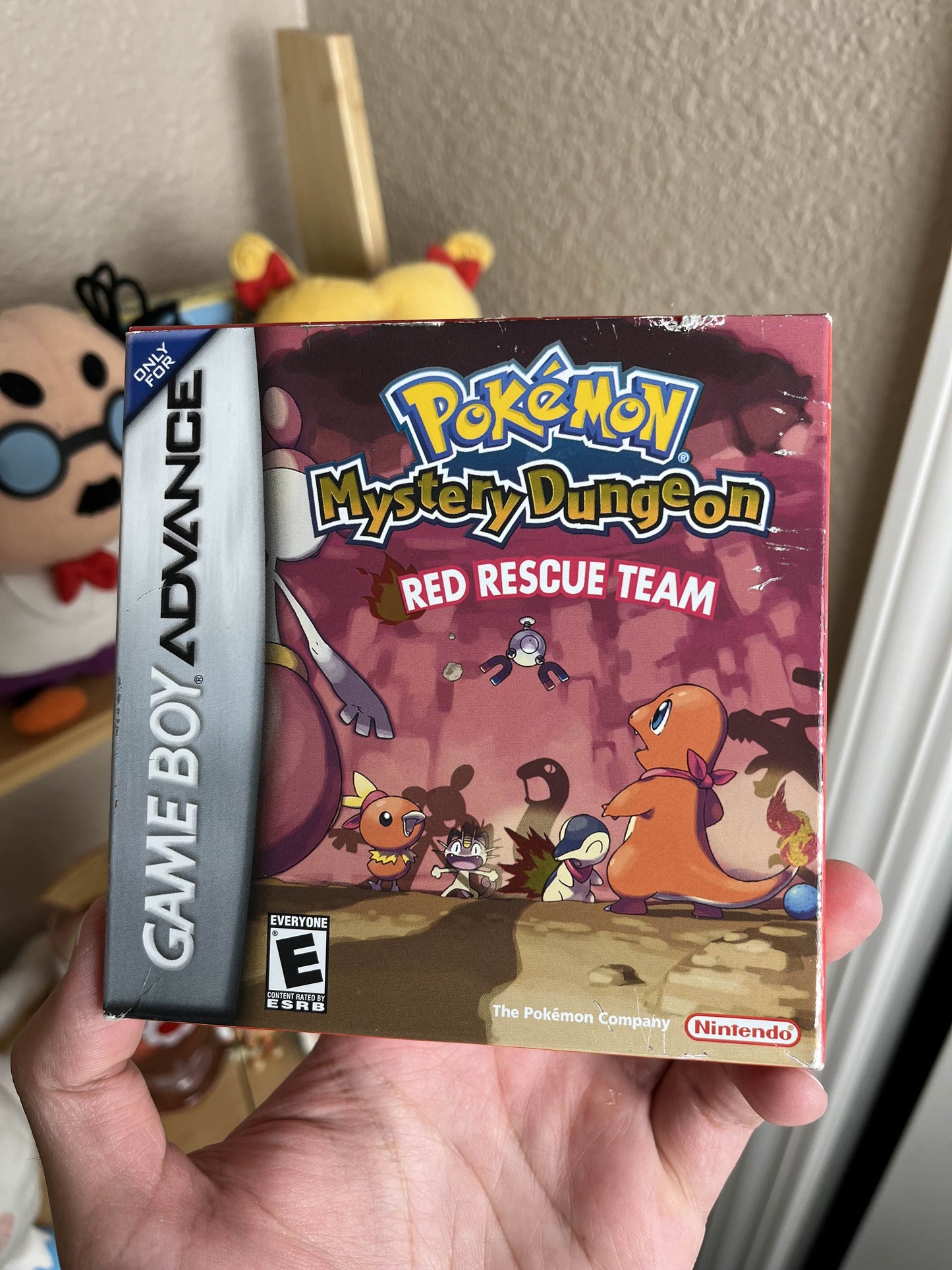 Pokemon Red Rescue Team GBA Complete & Clean