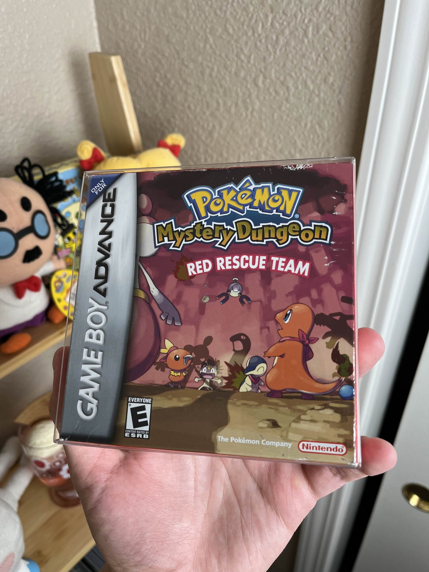 Pokemon Red Rescue Team GBA Complete & Clean