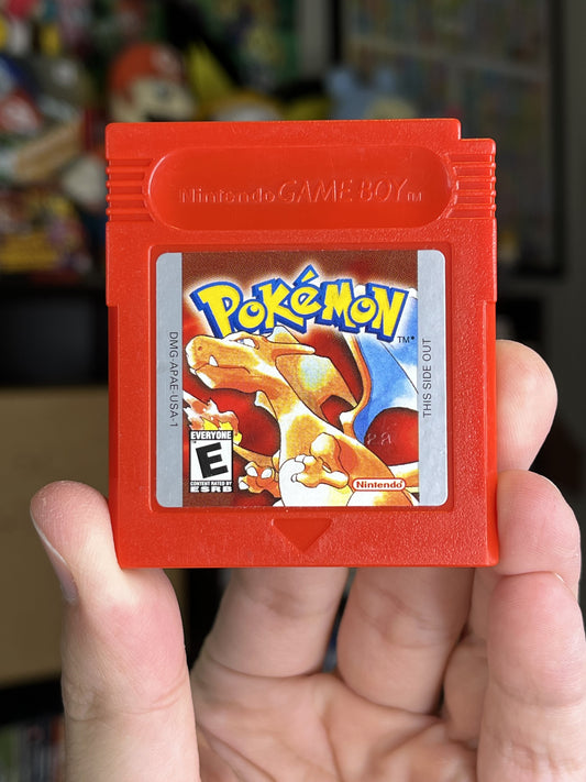 Pokemon Red Gameboy Authentic CLEAN