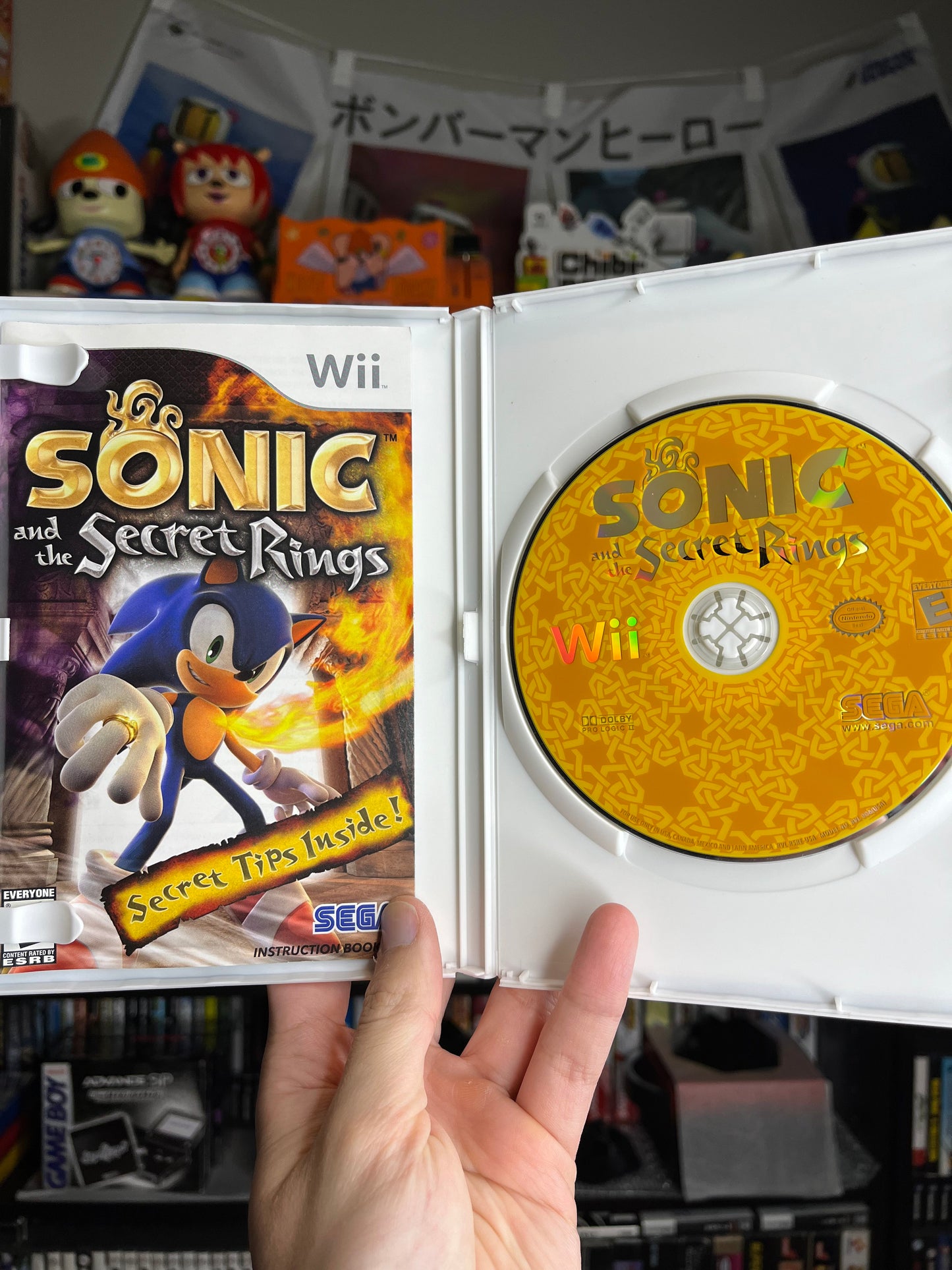 Sonic and the Secret Rings Wii CIB