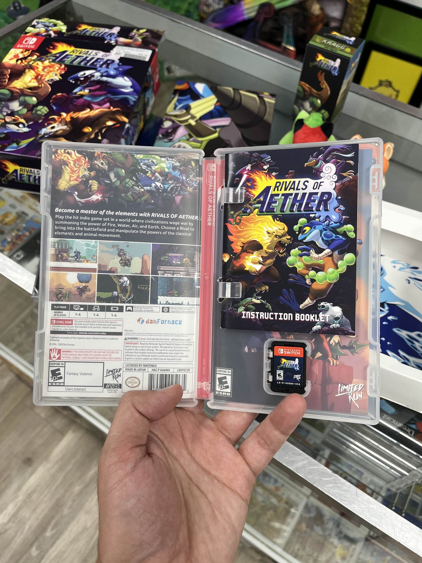 Rivals of Aether Switch Collector's Edition Limited Run