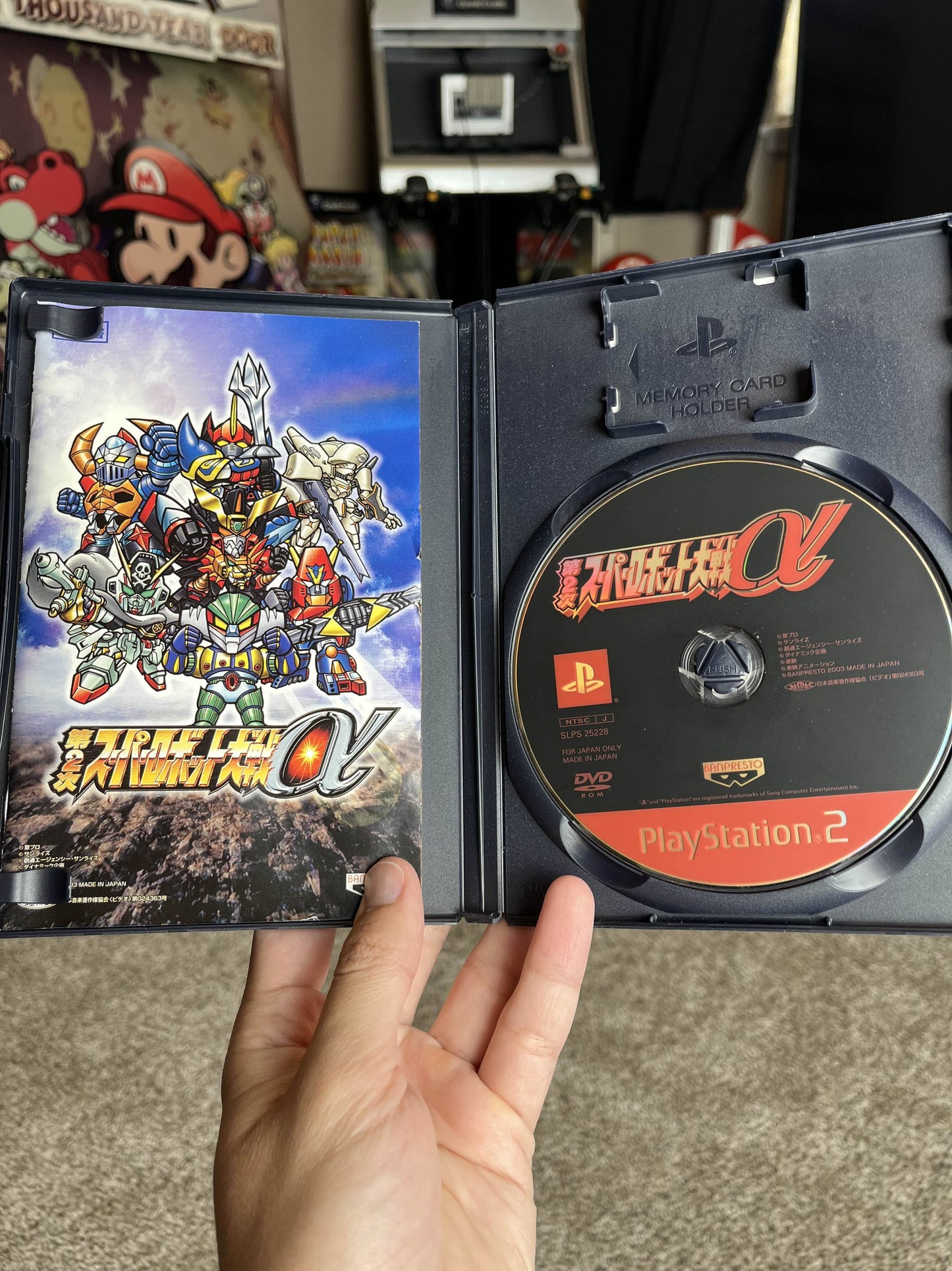 Super Robot Wars Taisen Alpha Japan PS2 CIB Clean