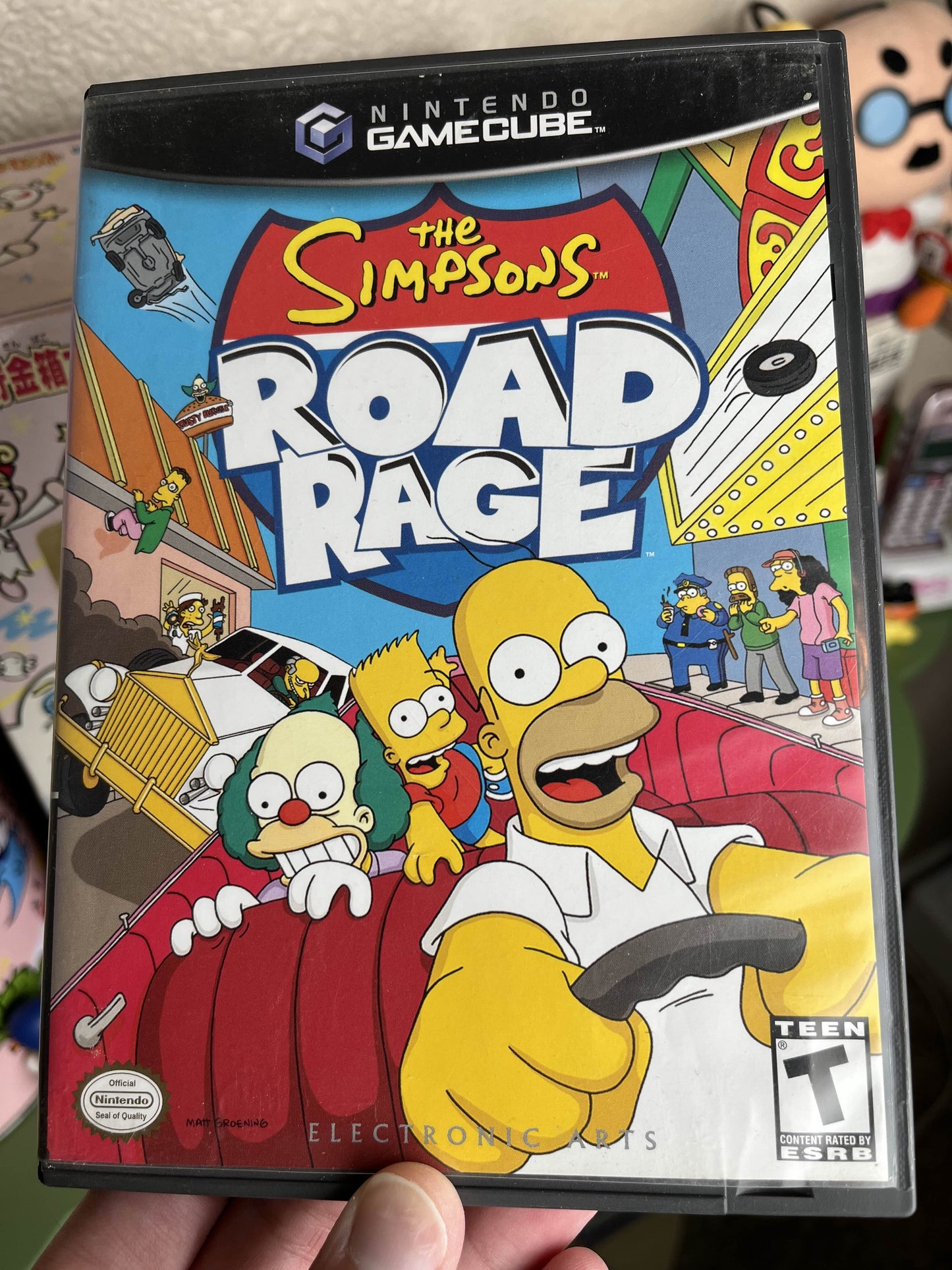 Simpsons Road Rage GameCube Boxed