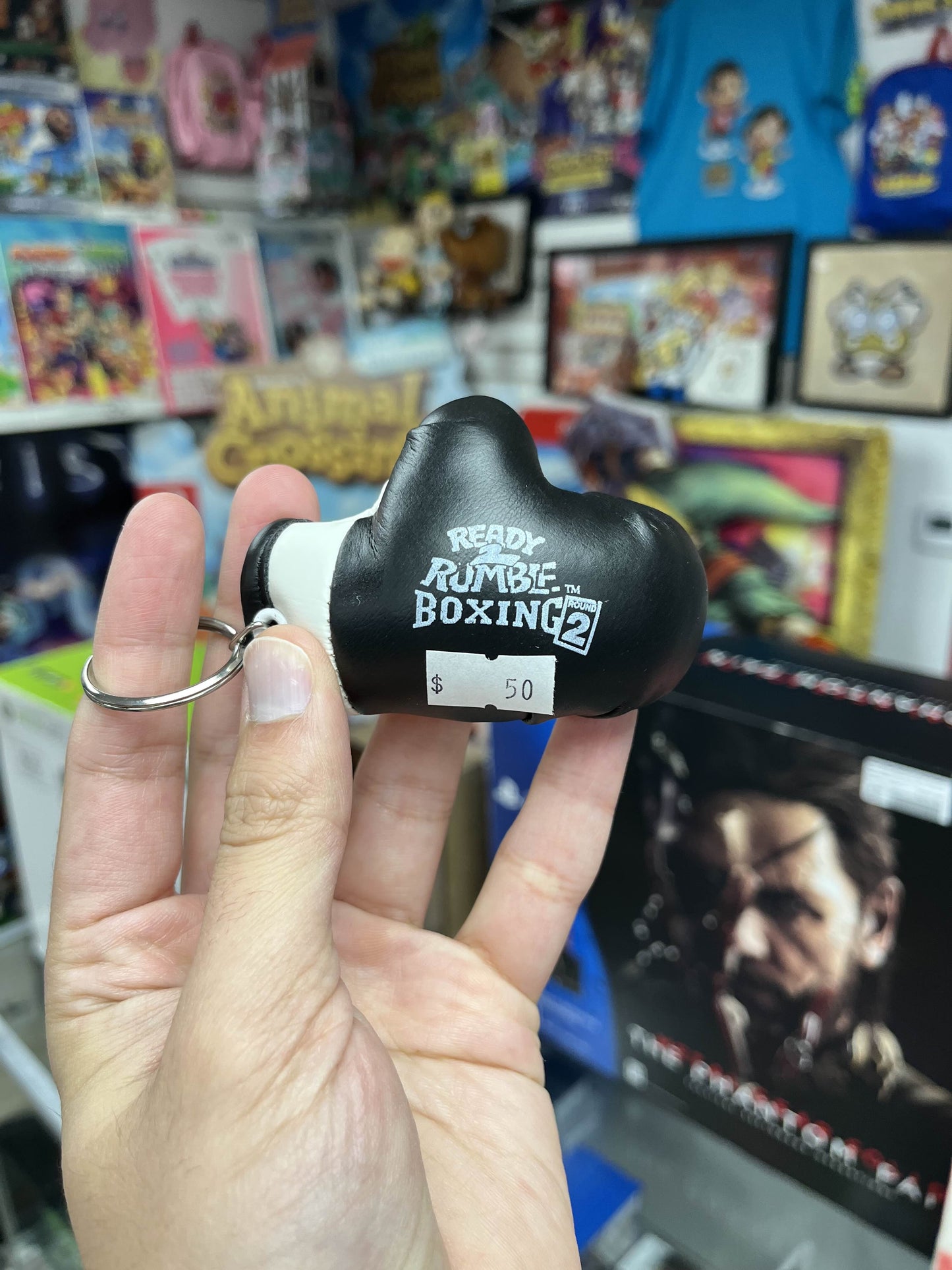 Ready 2 Rumble Boxing 2 Boxing Glove Keychain