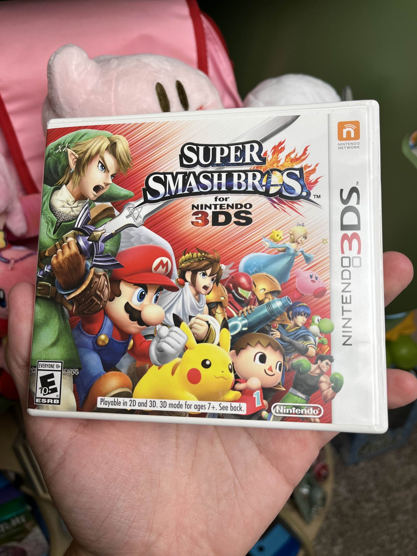 Super Smash Bros. 3DS CIB Clean