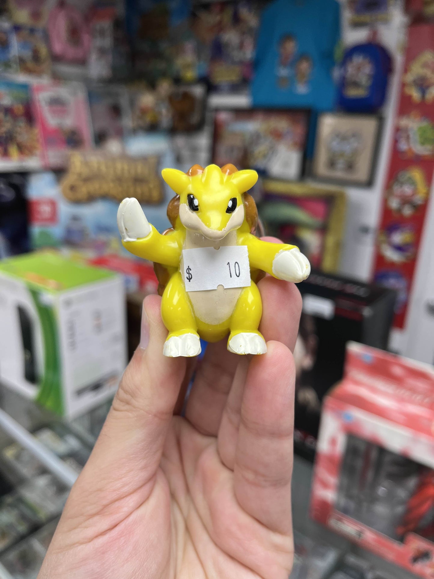 Pokemon Sandslash Burger King Keychain 90's