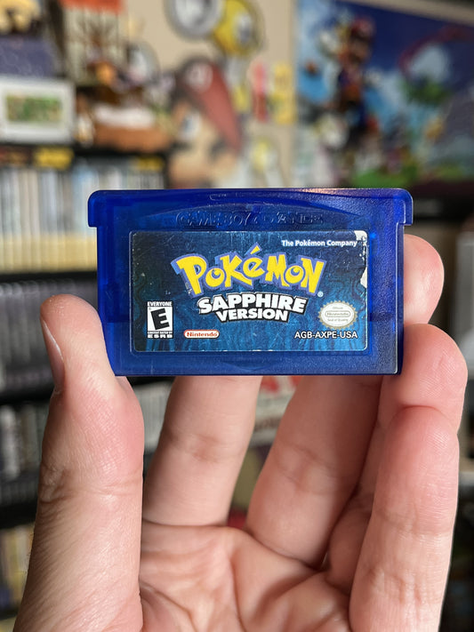 Pokemon Sapphire GBA Authentic