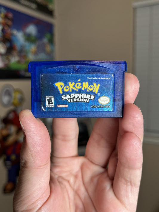 Pokemon Sapphire GBA Tested