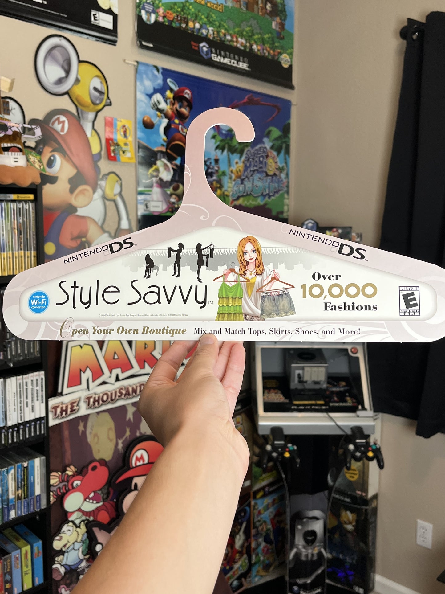 Style Savvy Promotional Nintendo DS Hanger Rare