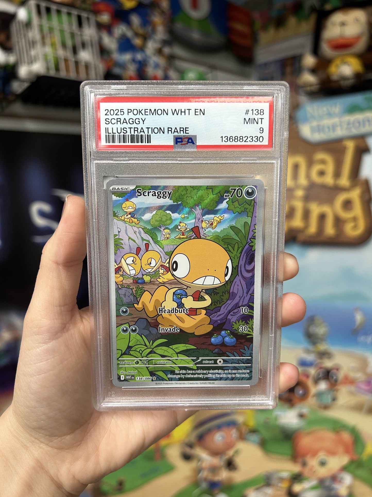 Scraggy PSA 9 English