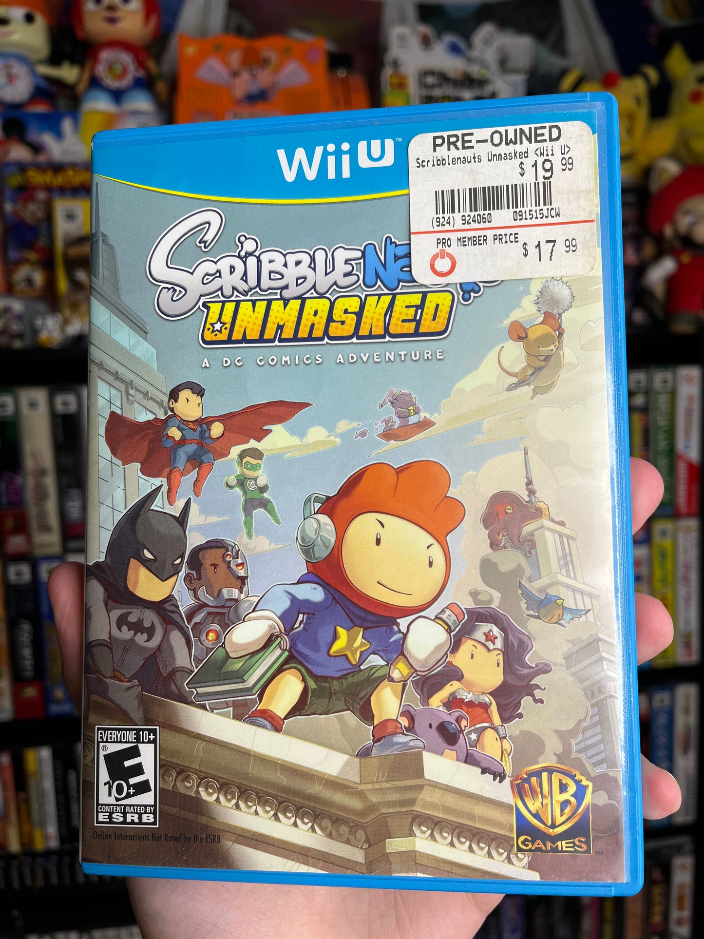 Scribblenauts Unmasked Wii U CIB