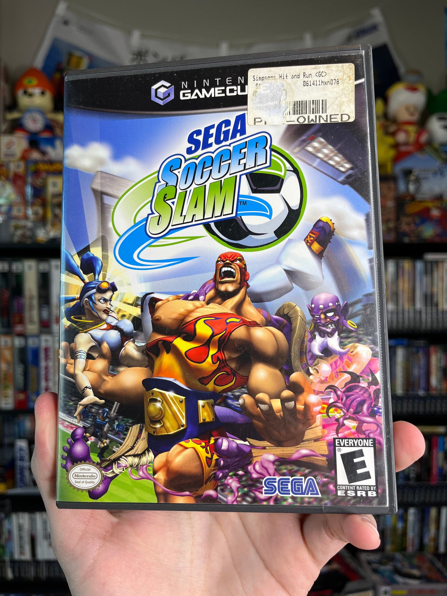 Sega Soccer Slam GameCube CIB W/ Reg Card